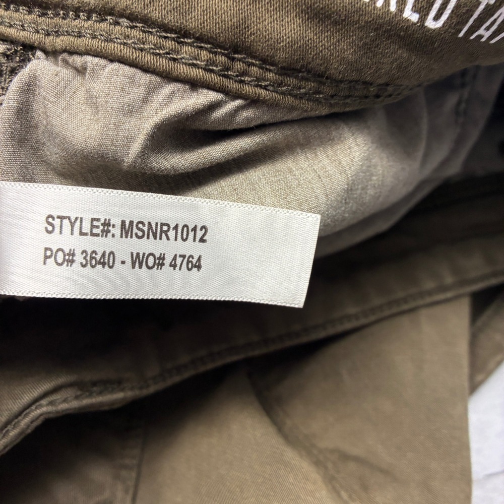 Duer N2X Relaxed Taper Shorts Mens 34 Olive Green Performance Stretch MSNR1012 - Picture 6 of 10